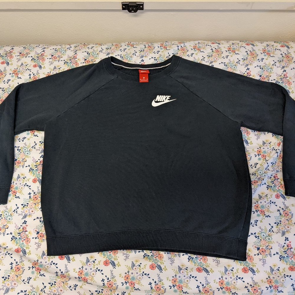 1970s Vintage Nike Crew Neck - Black